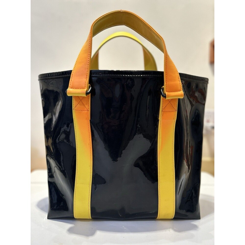 Marc Jacobs Womens Shopper/Beach Tote Orange/Yellow/Black Large Great Condition!